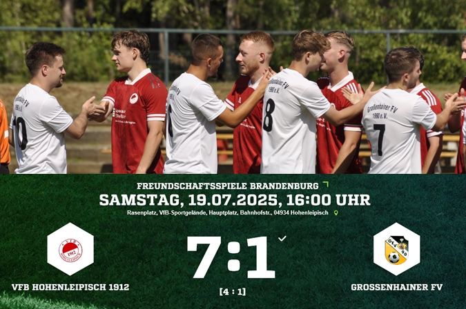 Erfolgreicher Testspielauftakt